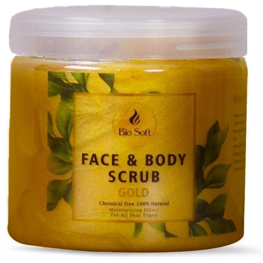 10061109 Bio Soft Face and Body Scrub Gold - 500ml