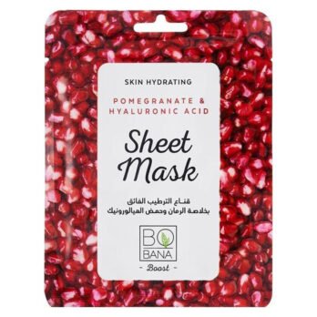 Bobana Sheet Mask pomegranate &Hyaluronic acid