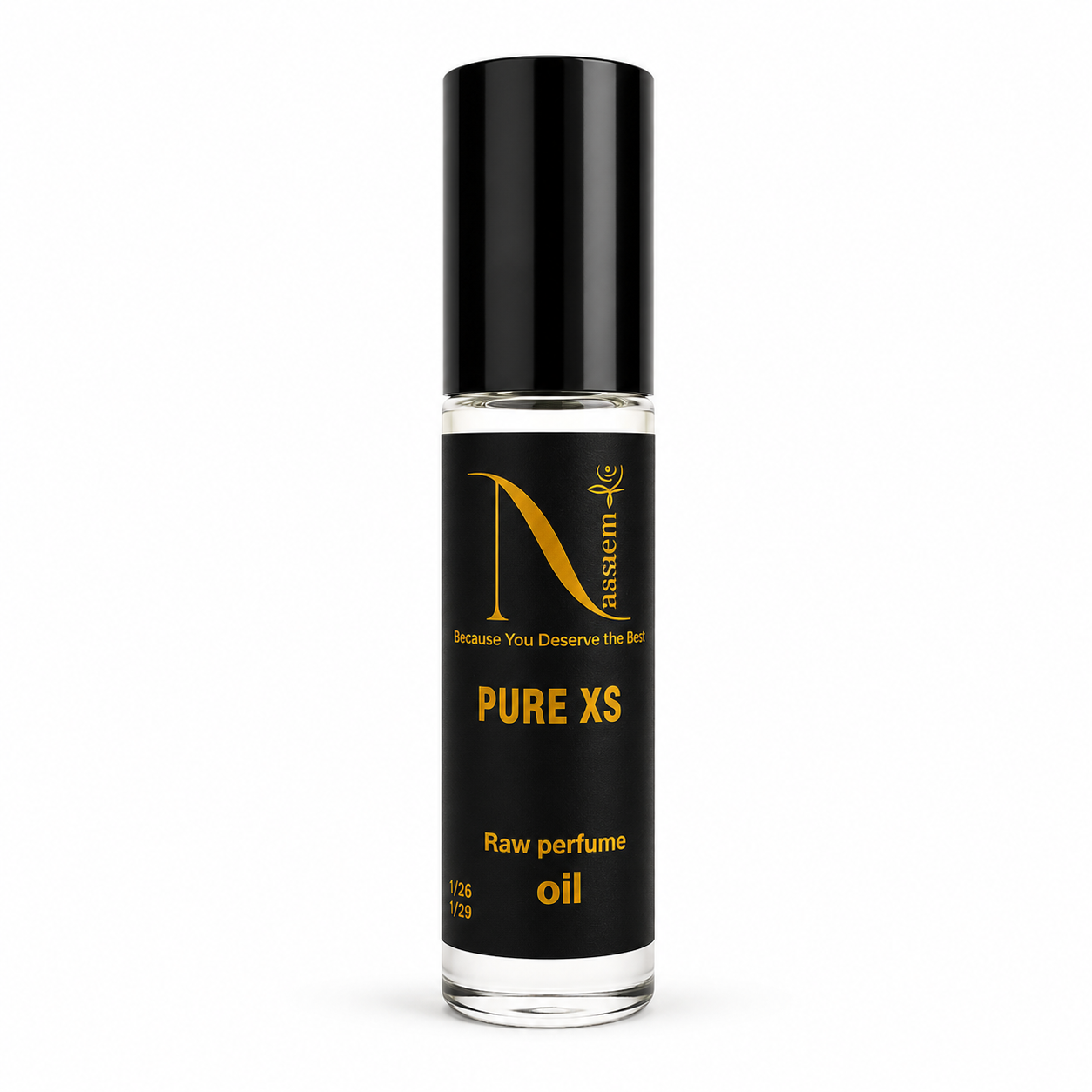 1009465 Nassaem Pure Xs Oil Roll On for Man - 6ml