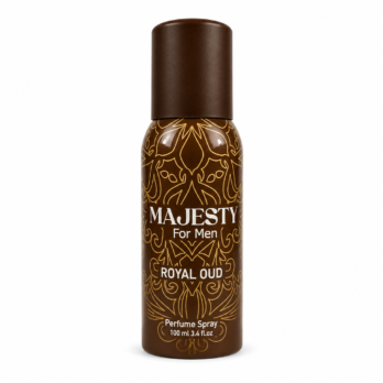 Majesty Perfume Spray For Men Royal Oud - 100ml