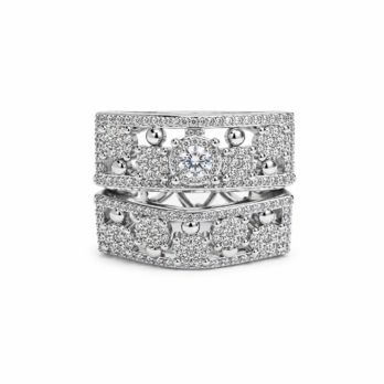 Twins Platinum silver - Shape 1