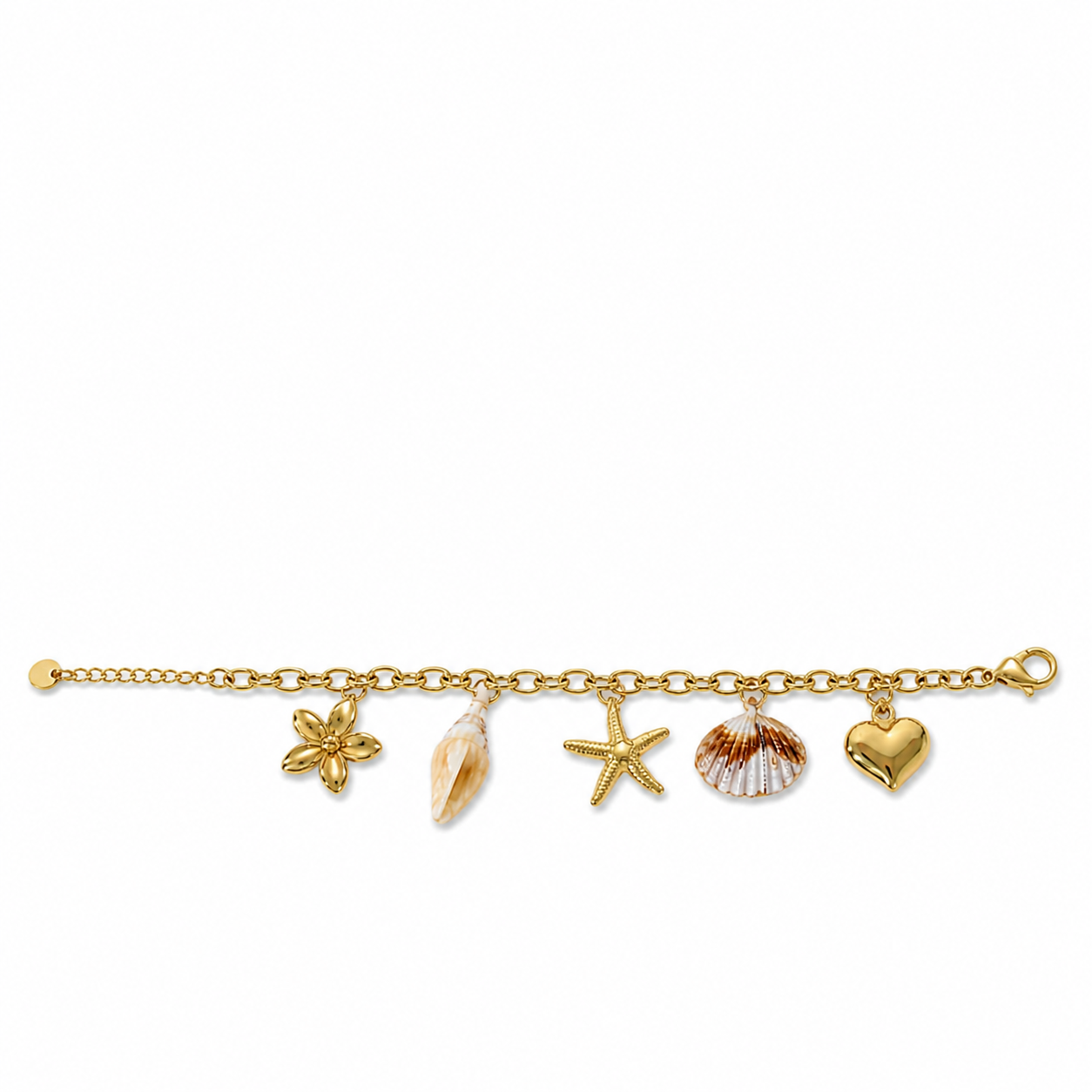 101449 Stainless steel bracelet - starfish