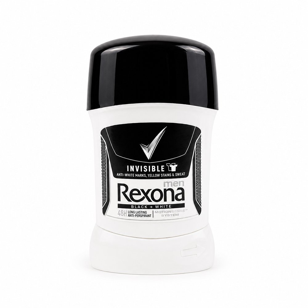 1009491 Rexona Invisible Stick Black & White for Men - 50ml